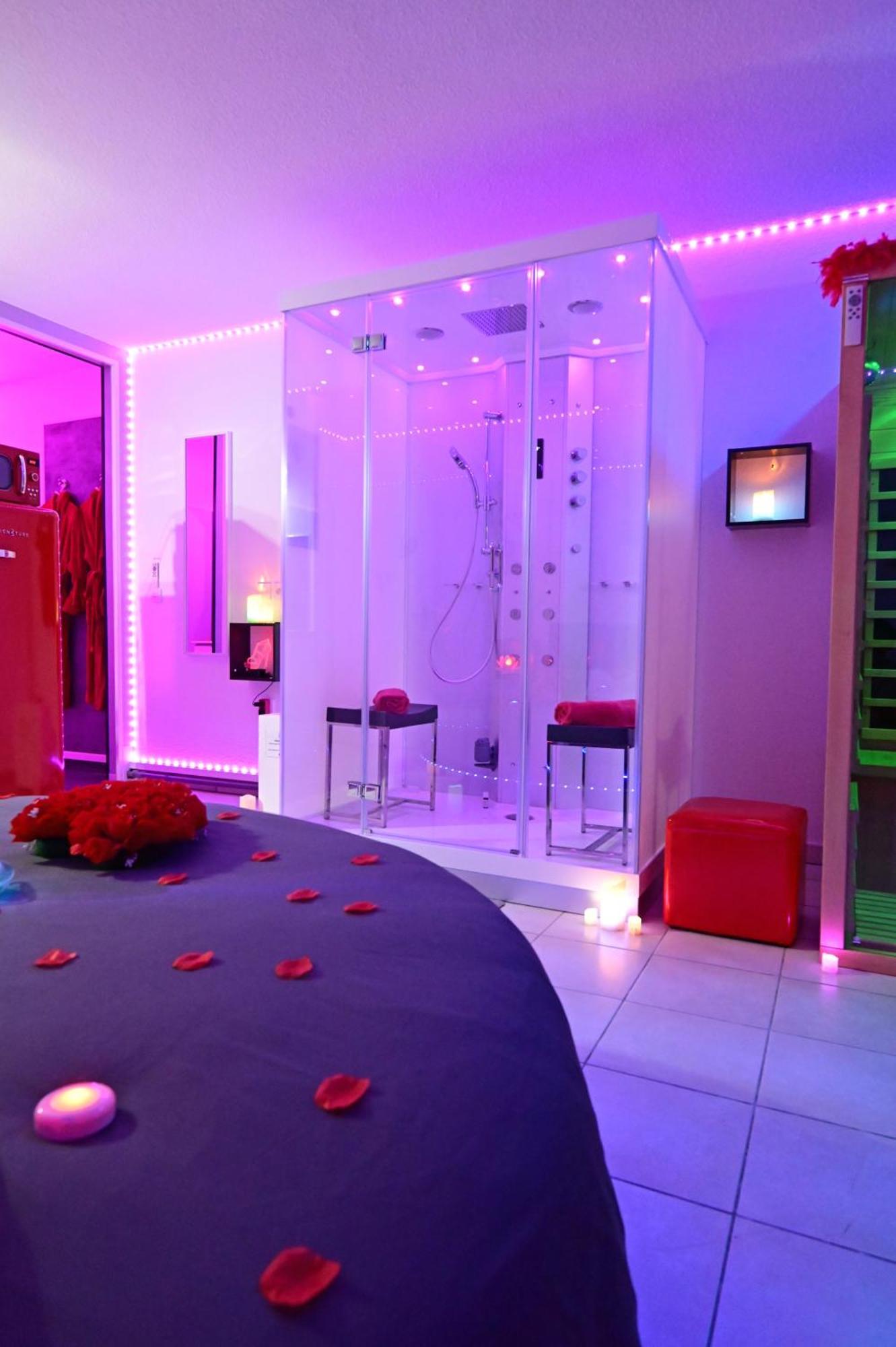 Love Room A Deux Pas De L'Ocean Avec Hammam, Sauna Et Bain A 2 :-) Бискаррос Экстерьер фото